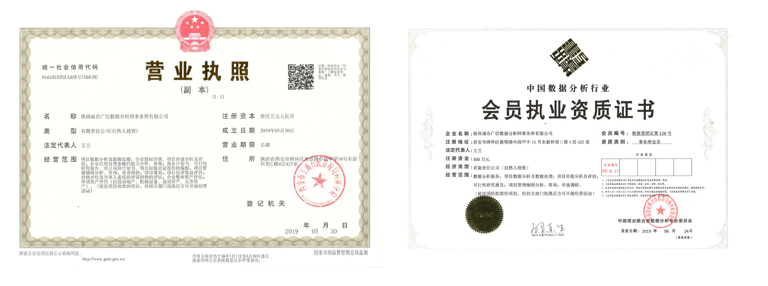陕西诚合广信数据分析师事务所有限公司